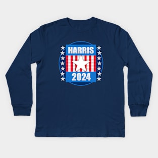 Harris 2024 Kids Long Sleeve T-Shirt